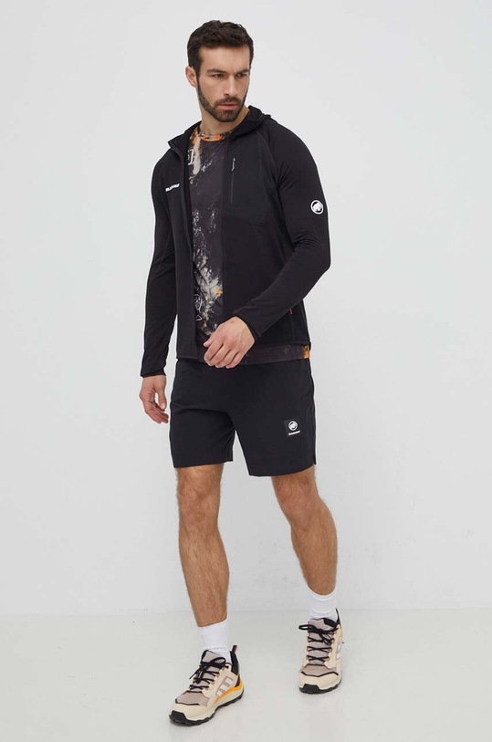 Sportovní triko Mammut 1017.06090 černá SS24