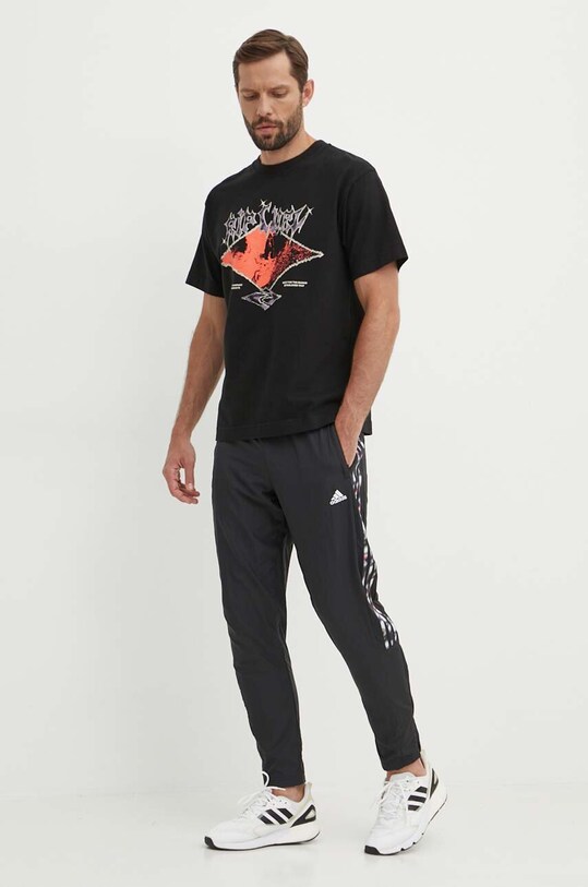 Rip Curl tricou din bumbac 0EYMTE negru SS24