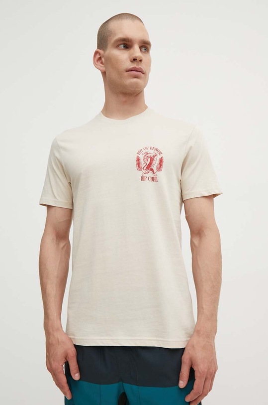 Îmbrăcăminte Rip Curl tricou din bumbac 0FKMTE bej
