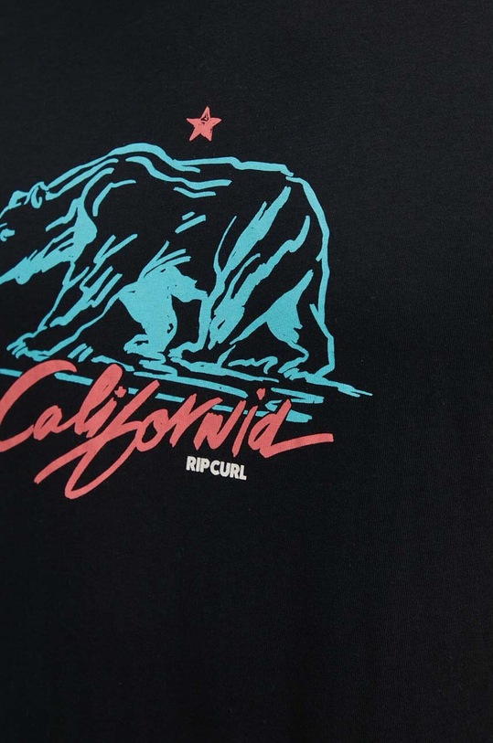 Rip Curl t-shirt bawełniany 0FKMTE czarny