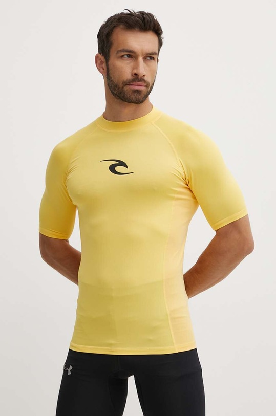 Тениска за плуване Rip Curl жълт 142MRV