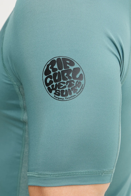 Plavecké tričko Rip Curl WAVES UPF 142MRV tyrkysová