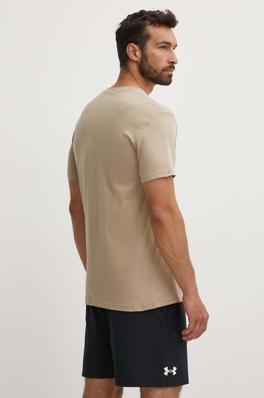 Hummel t-shirt Active 224499 beżowy SS24