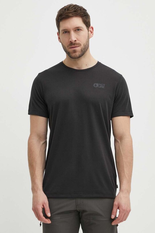 Спортивна футболка Picture Timont Urban MTS898 чорний SS24