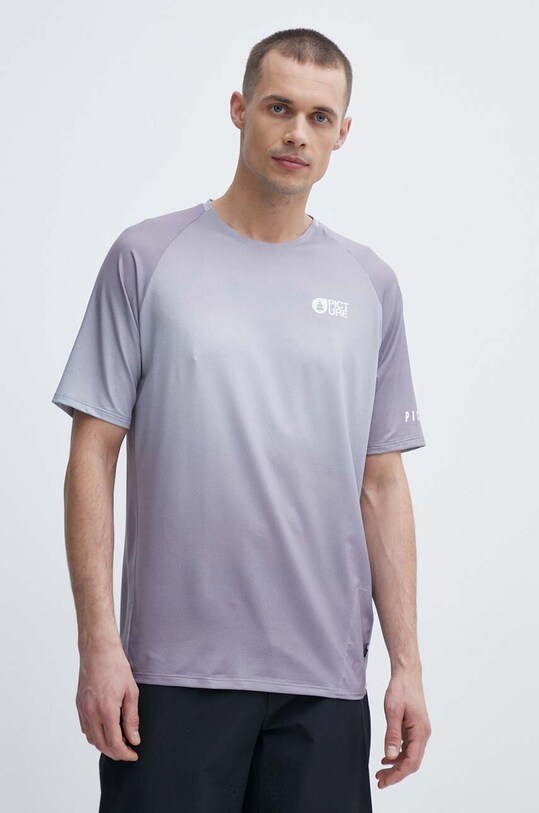 Спортивна футболка Picture Osborn Printed MTS1076 фіолетовий SS24