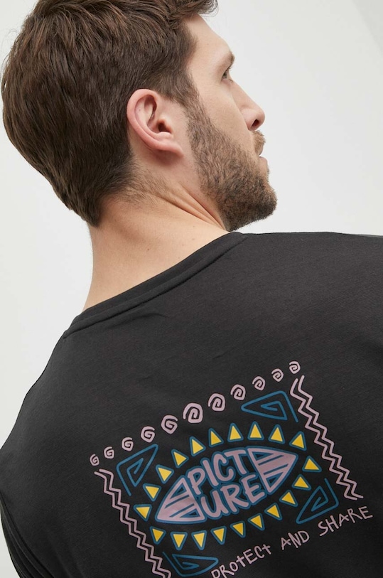 Îmbrăcăminte Picture tricou Maribo MTS1132 negru