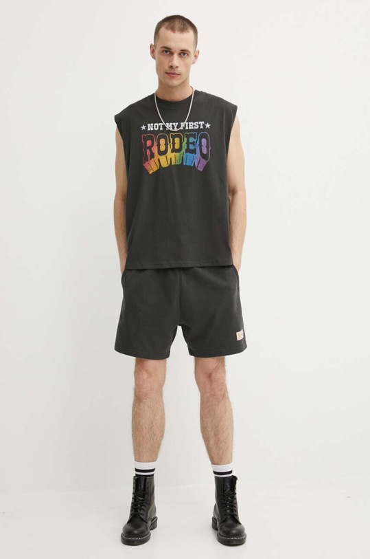 Levi's pamut póló Pride A7940 szürke SS24