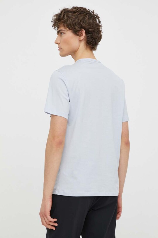 Îmbrăcăminte Theory tricou din bumbac J0194523 albastru