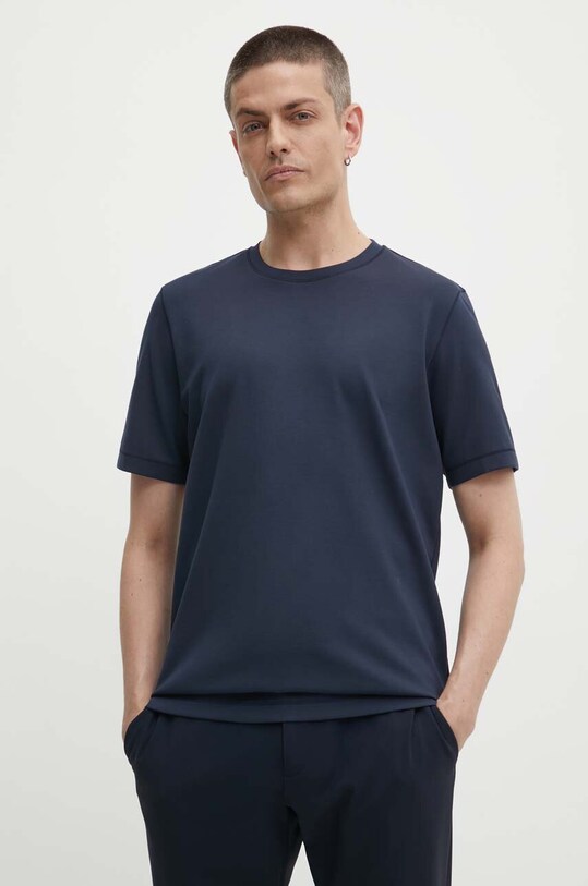 Theory t-shirt regular granatowy M0196528