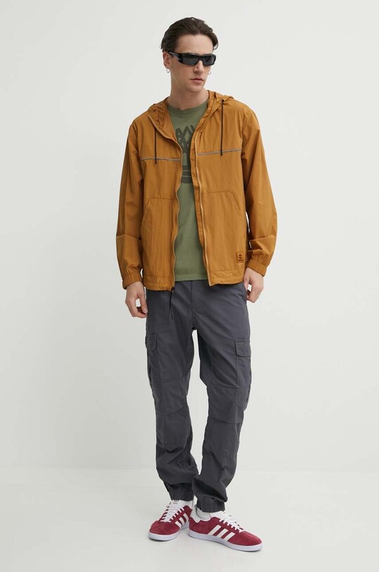 Timberland t-shirt in cotone TB0A2C2RAP61 verde SS24