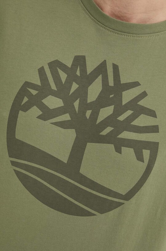 Timberland t-shirt in cotone TB0A2C2RAP61 verde