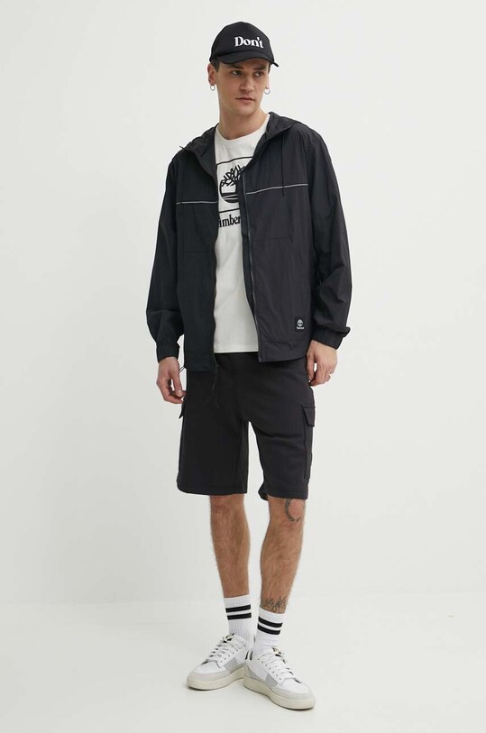 Bavlněné tričko Timberland TB0A5QSPCM91 béžová SS24