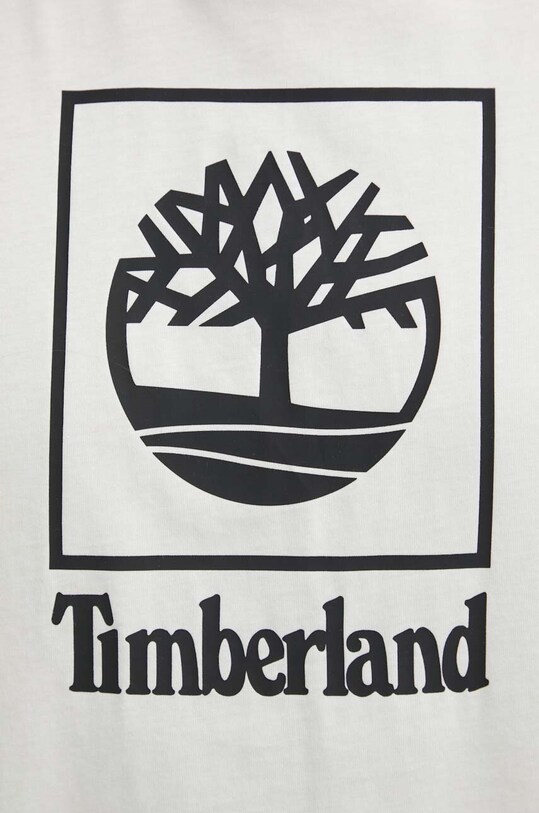 Bavlněné tričko Timberland béžová TB0A5QSPCM91