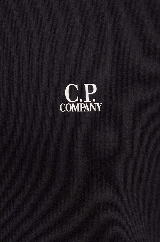 C.P. Company t-shirt bawełniany Jersey Goggle czarny 16CMTS044A005100W