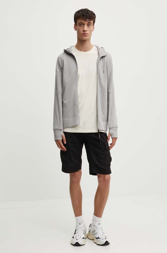 Βαμβακερό μπλουζάκι C.P. Company Jersey Relaxed Graphic 16CMTS143A006586W μπεζ SS24