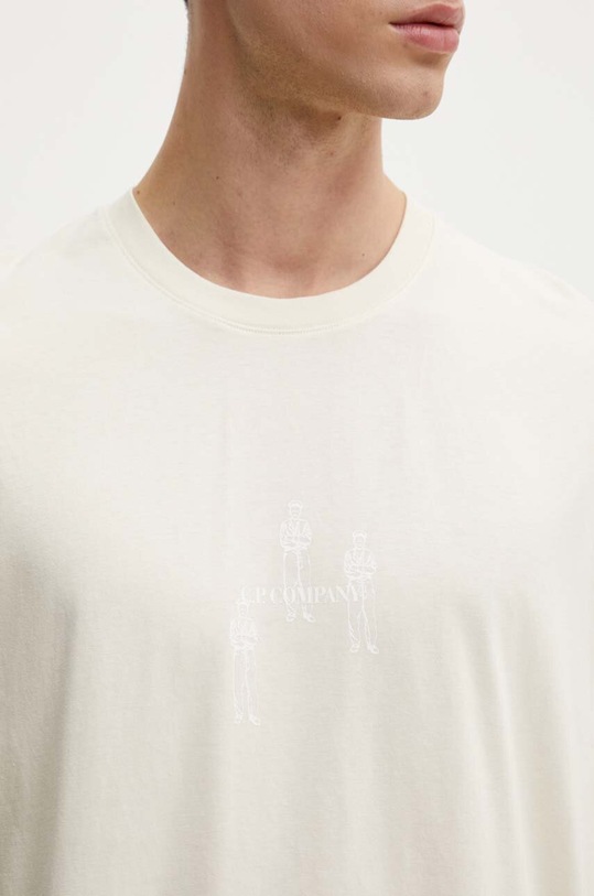 Βαμβακερό μπλουζάκι C.P. Company Jersey Relaxed Graphic 16CMTS143A006586W