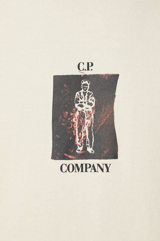 C.P. Company cotton t-shirt Mercerized Jersey Twisted Graphic 16CMTS163A006203W