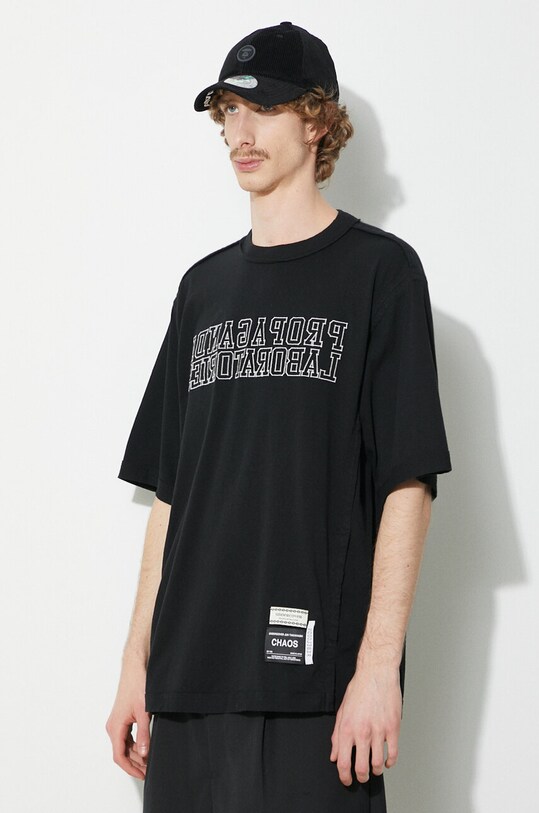Хлопковая футболка Undercover Pullover чёрный UC1D4812