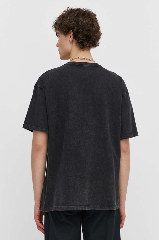 Одяг Бавовняна футболка The Kooples HTSC28039K чорний