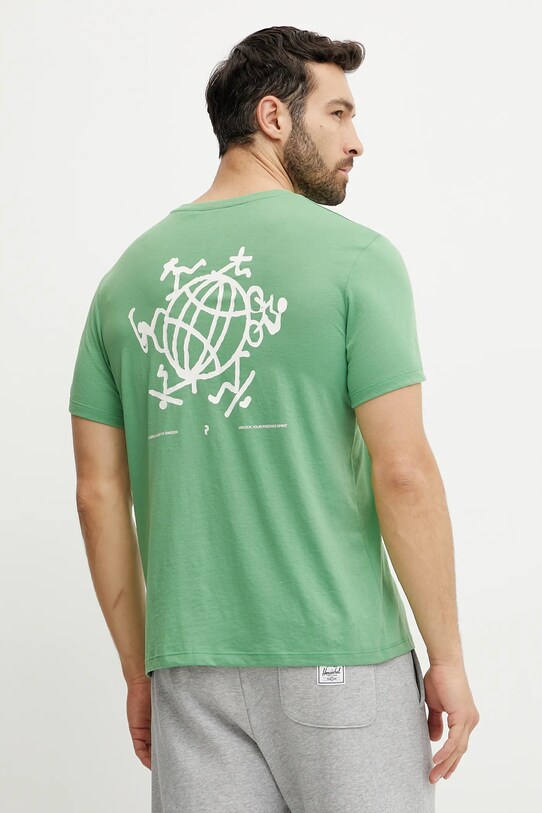 Peak Performance t-shirt zöld G79744