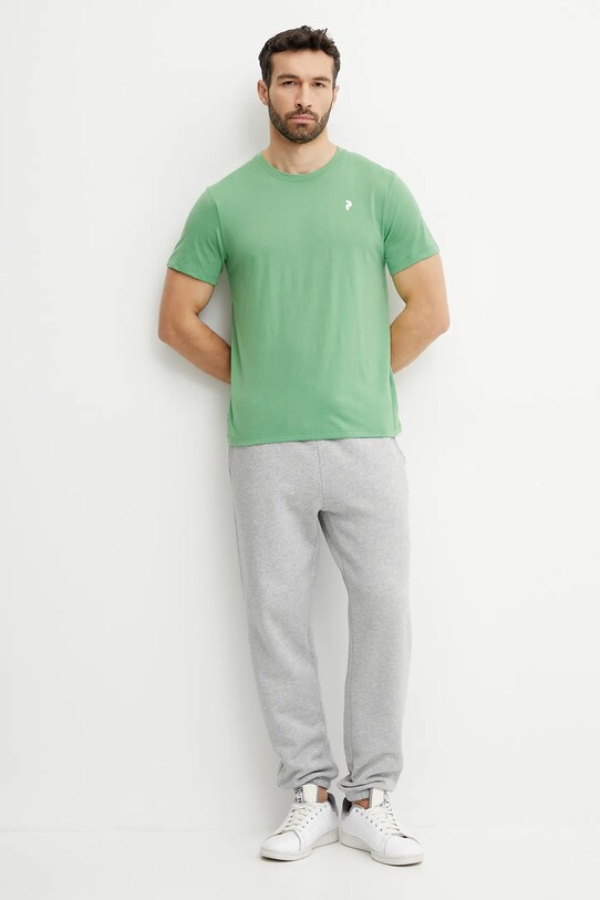 Peak Performance t-shirt G79744 zöld SS25