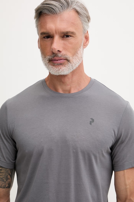 Peak Performance tričko pánske Explore Graphic sivá G79744
