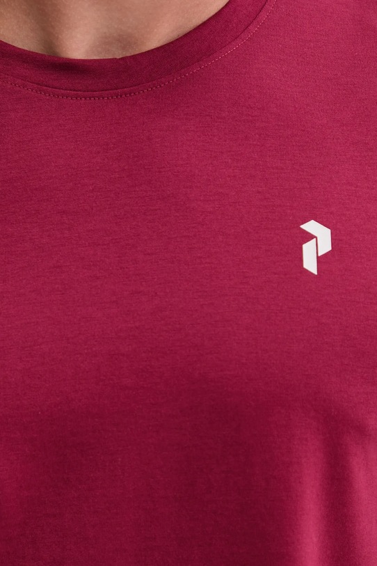 Tričko Peak Performance G79744 burgundské