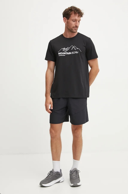 Peak Performance tricou G79744 negru SS26
