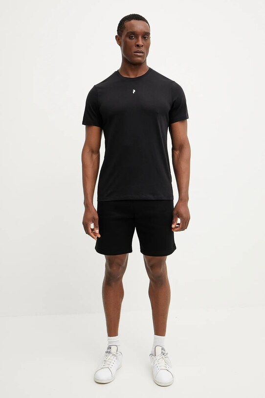Peak Performance tricou G79744 negru AW25