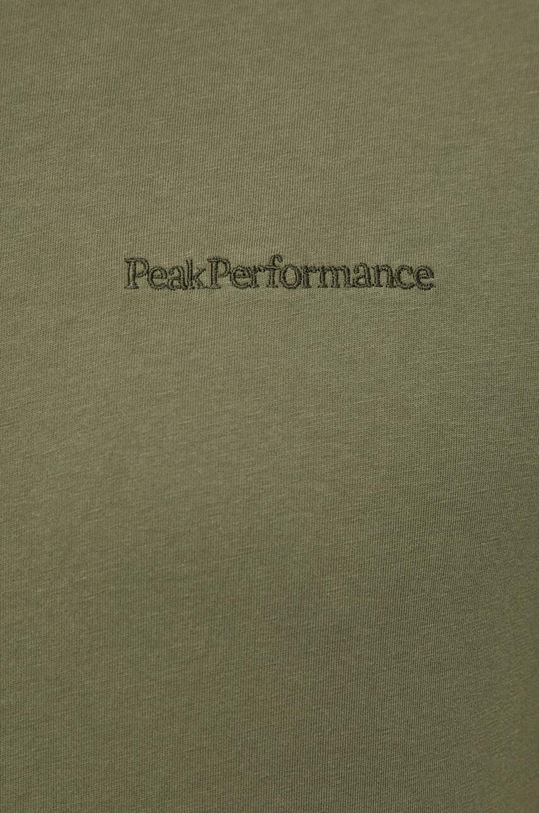 Peak Performance tricou din bumbac G79570 verde