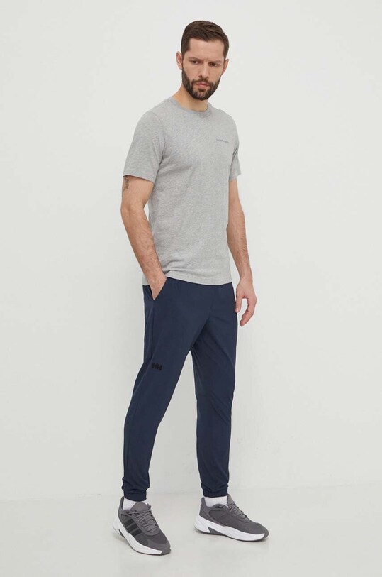 Peak Performance tricou din bumbac G79570 gri SS25