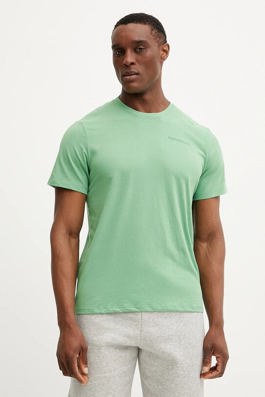 Peak Performance tricou uni verde G79545