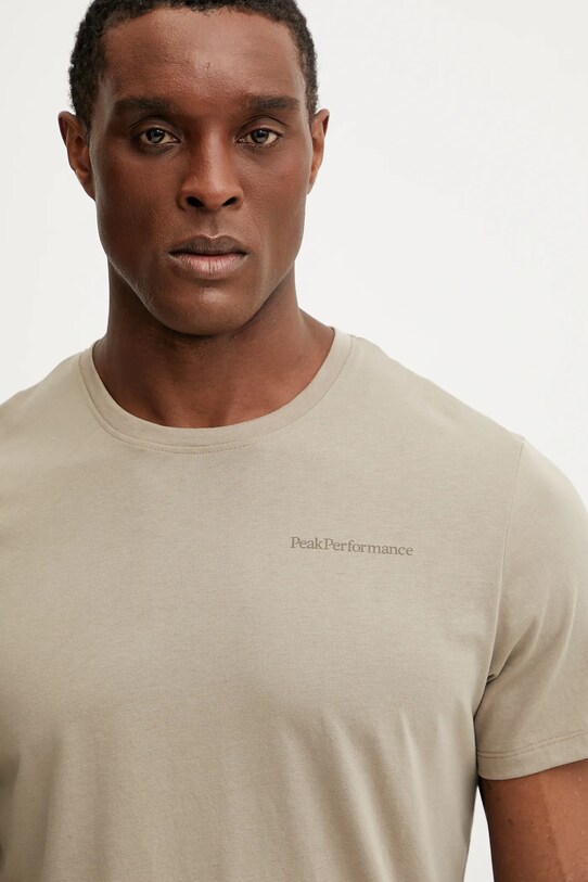 Peak Performance tricou bej G79545