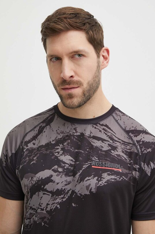 Rossignol tricou sport negru RLLMY02