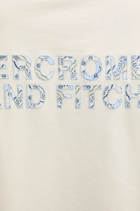 Abercrombie & Fitch t-shirt bawełniany beżowy KI123.3319.150