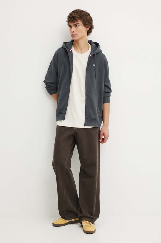 Abercrombie & Fitch tricou din bumbac KI124.4270.150 bej SS24