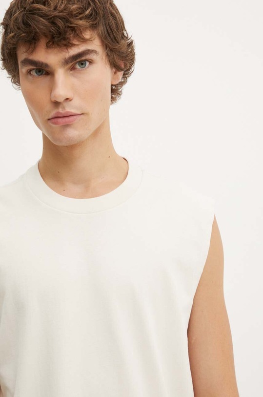 Abercrombie & Fitch tricou din bumbac bej KI124.4270.150