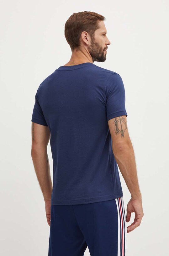Odzież New Balance t-shirt bawełniany Sport Essentials MT41502NNY granatowy