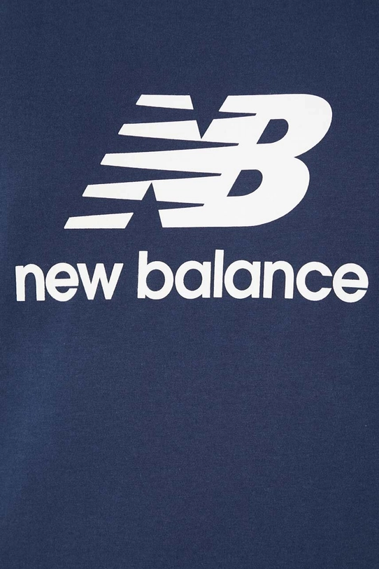 Βαμβακερό μπλουζάκι New Balance Sport Essentials MT41502NNY