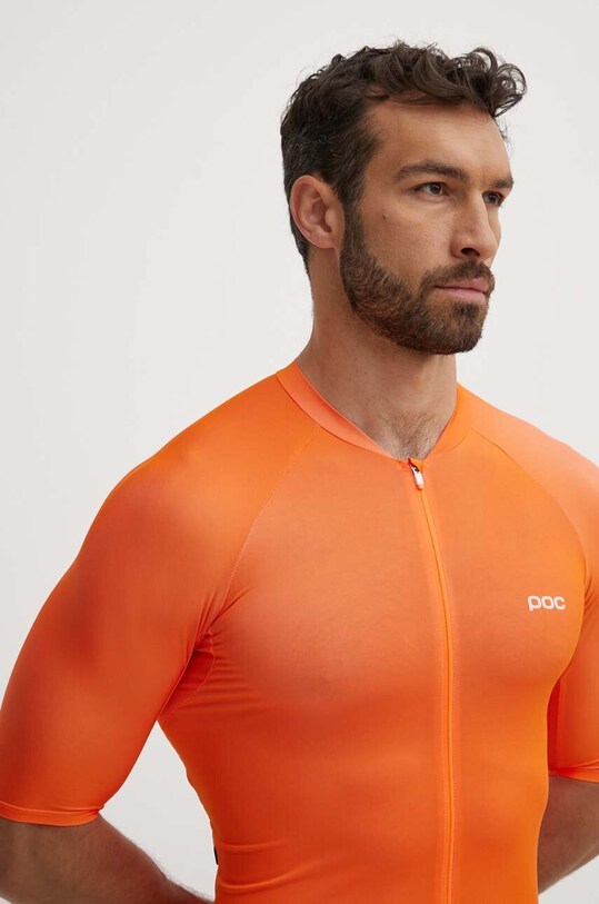 Одежда Велосипедная футболка POC Pristine Jersey 58223 оранжевый