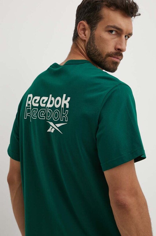 Reebok tricou din bumbac Brand Proud 100076384 verde