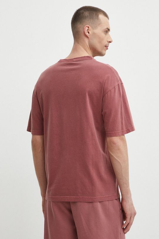 Odzież Reebok t-shirt bawełniany 100076357 różowy