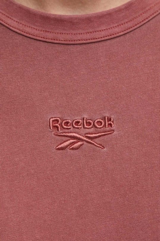 Reebok tricou din bumbac 100076357 roz