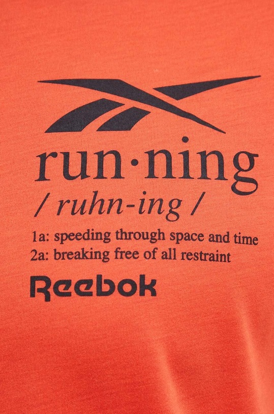 Tričko Reebok 100076378 oranžová