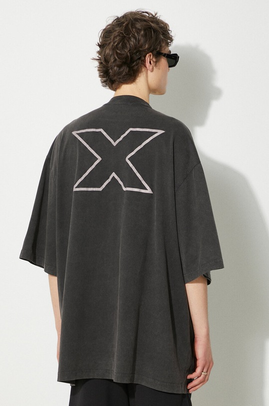 Clothing 032C cotton t-shirt 'X' Layered T-Shirt SS24.C.1055 black