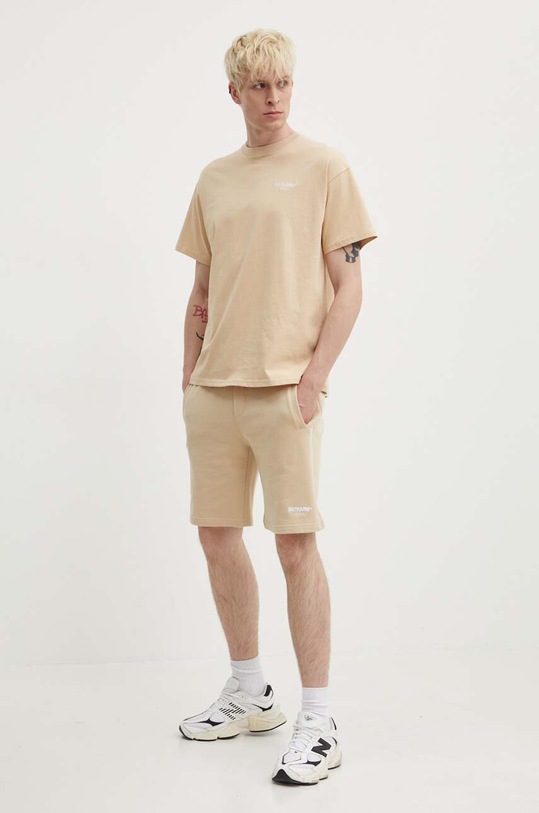 Sixth June t-shirt in cotone 25216 beige SS24