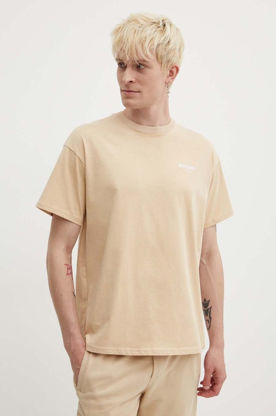 Sixth June t-shirt in cotone beige 25216