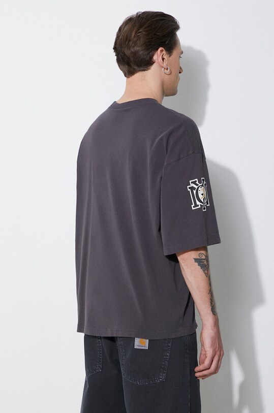 Odzież Champion t-shirt bawełniany 220004 szary