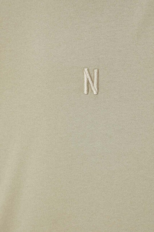 Norse Projects t-shirt bawełniany Johannes Organic N Logo N01.0643.2053