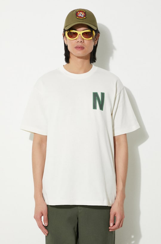 Bavlněné tričko Norse Projects Simon Loose Organic